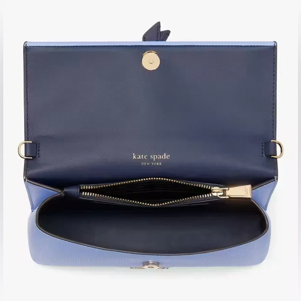 Kate Spade-Knott Colorblocked Flap Chain Crossbody w/ Dust Bag
